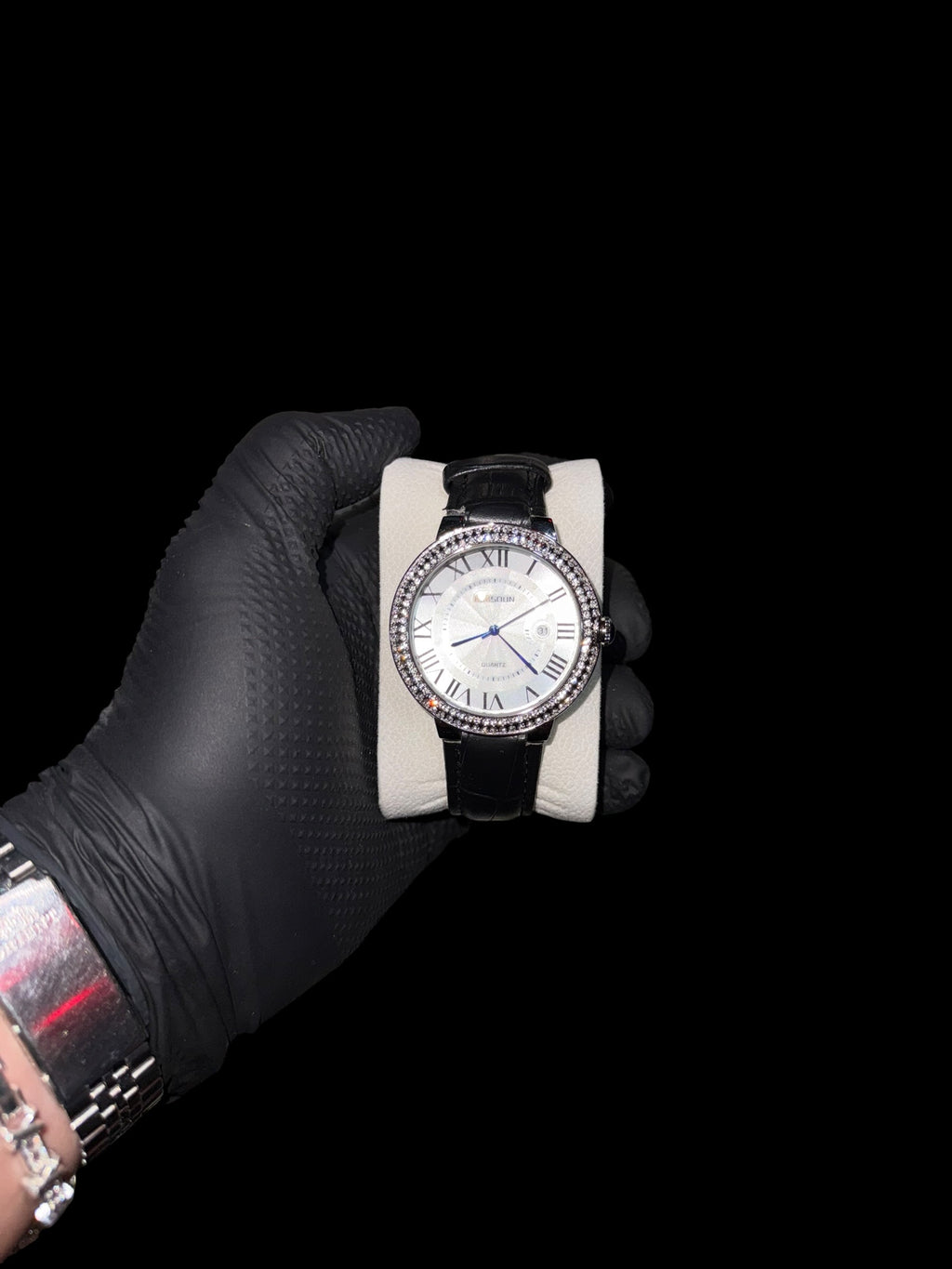 Reloj de hombre con brillos