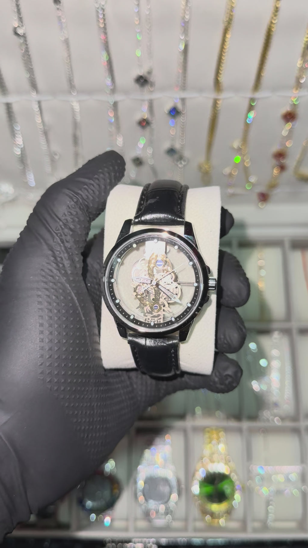 Reloj de hombre moderno